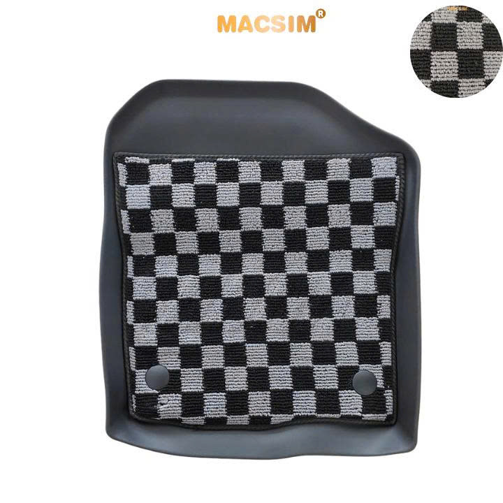 Thảm lót sàn ô tô Toyota Raize Macsim – Ca rô, chuẩn phom, Sử dụng lâu dài (Mã 03)
