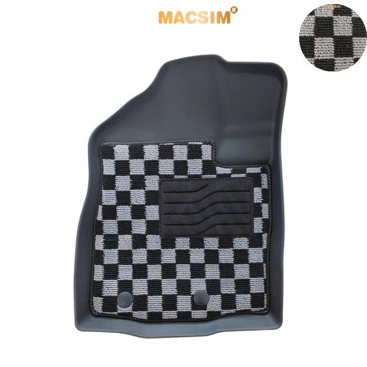 Thảm lót sàn ô tô Toyota Raize Macsim – Ca rô, chuẩn phom, Sử dụng lâu dài (Mã 03)