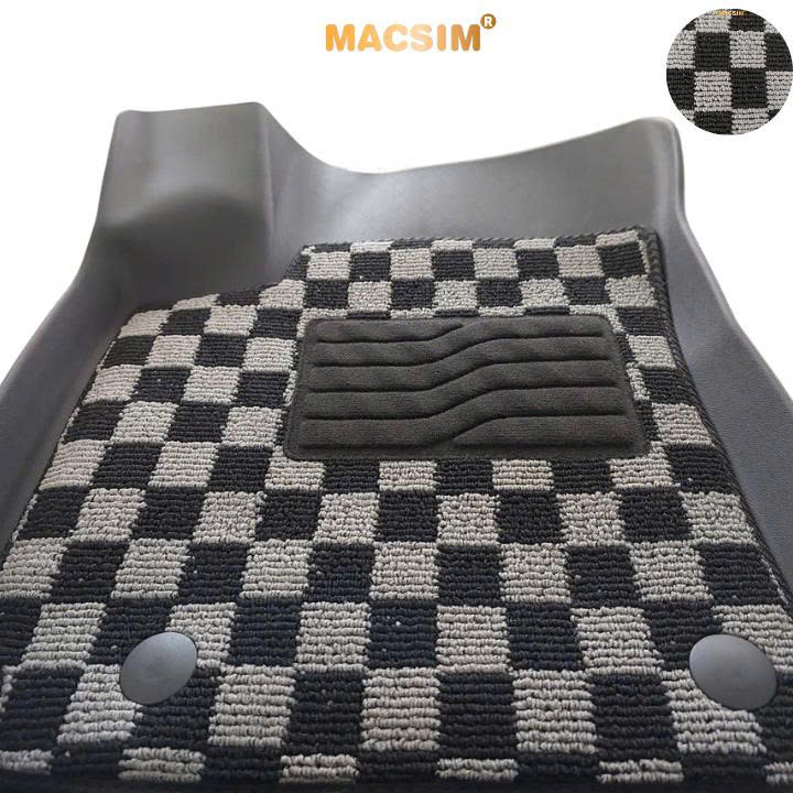 Thảm lót sàn ô tô Kia Sorento 2014-2020 Macsim – Ca rô, chuẩn phom, Dễ Vệ Sinh (Mã 03)