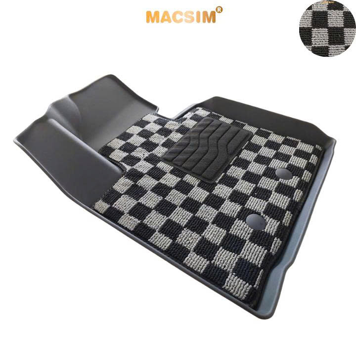 Thảm lót sàn ô tô Kia Sorento 2014-2020 Macsim – Ca rô, chuẩn phom, Dễ Vệ Sinh (Mã 03)