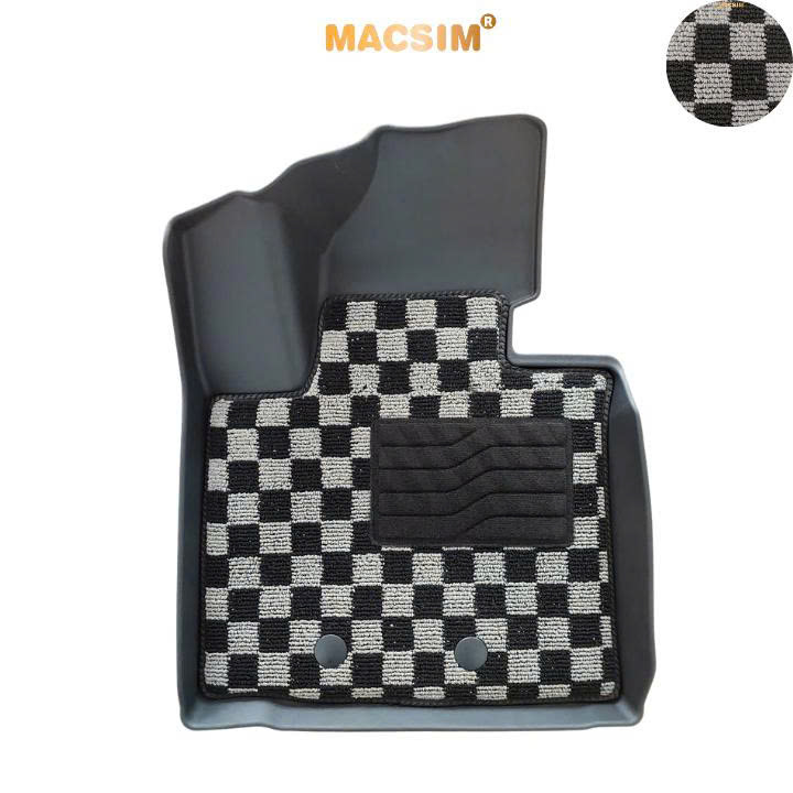 Thảm lót sàn ô tô Kia Sorento 2014-2020 Macsim – Ca rô, chuẩn phom, Dễ Vệ Sinh (Mã 03)