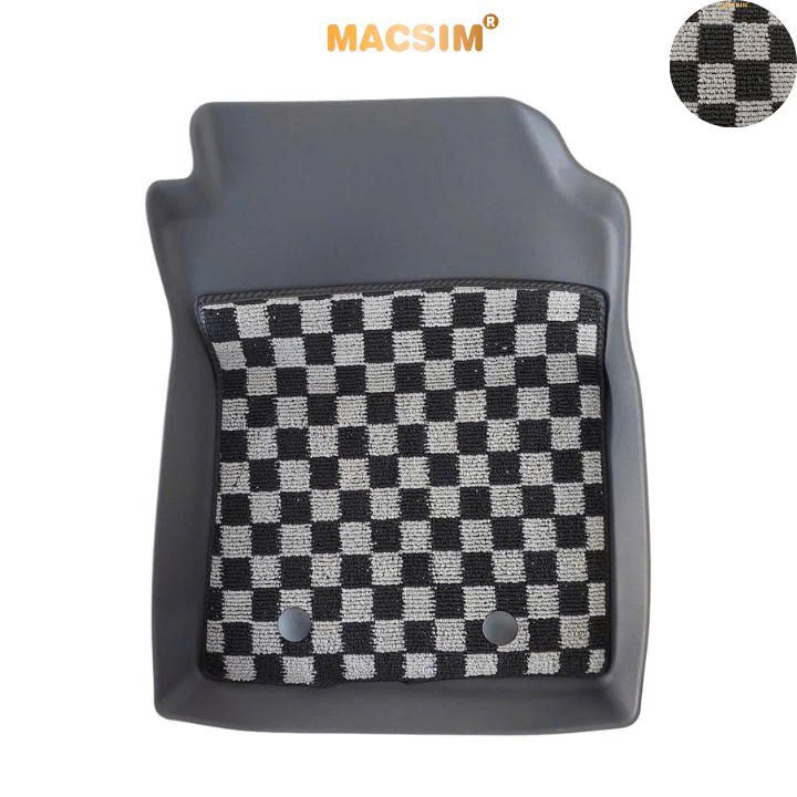 Thảm lót sàn ô tô Honda BRV Macsim – Ca rô, chuẩn phom, Dễ Vệ Sinh (Mã 03)