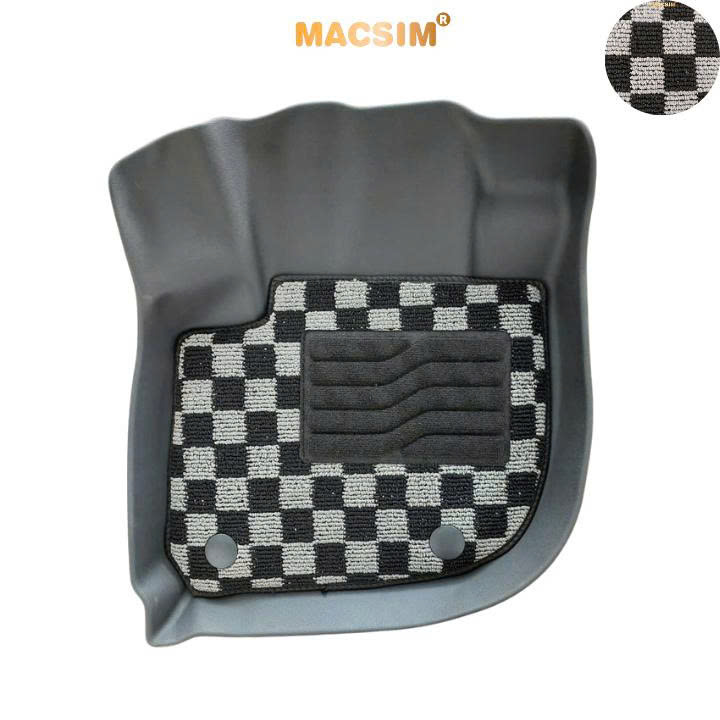 Thảm lót sàn ô tô Honda HRV 2022+ Macsim – Ca rô, chuẩn phom, dễ vệ sinh (Mã 03)