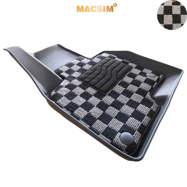 Thảm lót sàn ô tô Mazda CX5 Macsim – Ca rô, chuẩn phom, Sử dụng lâu dài (Mã 03)