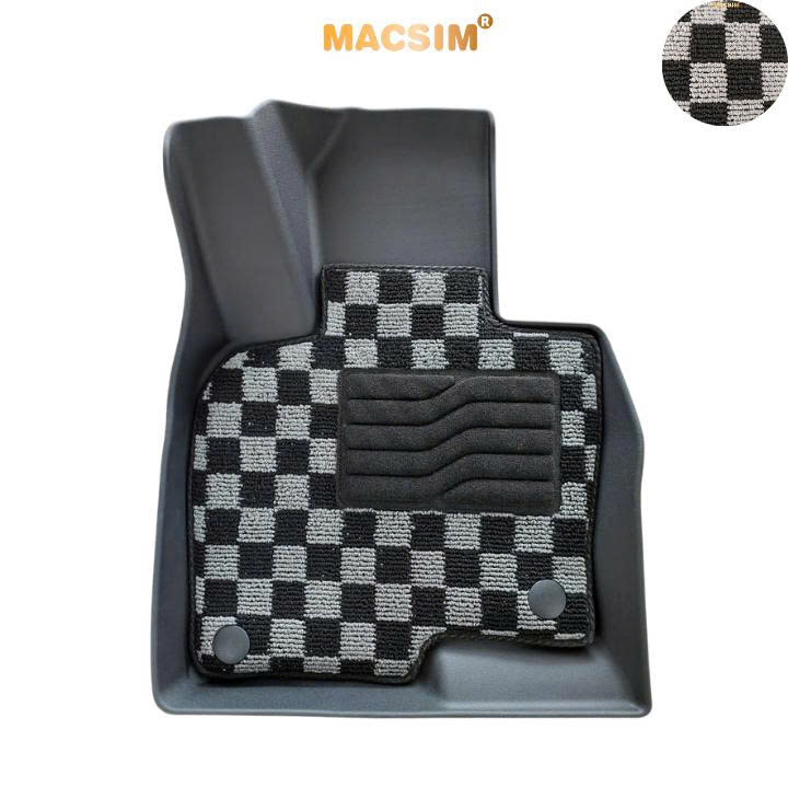 Thảm lót sàn ô tô Mazda CX5 Macsim – Ca rô, chuẩn phom, Sử dụng lâu dài (Mã 03)