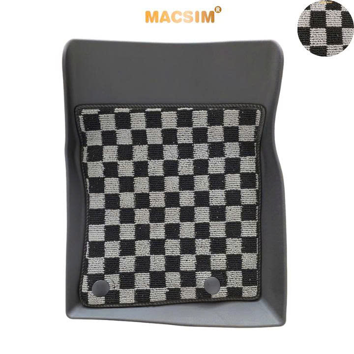 Thảm lót sàn ô tô Mazda 3 2020- nay Macsim – Ca rô, chuẩn phom, dễ vệ sinh (Mã 03)