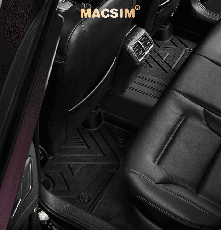Thảm lót sàn xe ô tô Volkswagen Touareg 2012-2018 Macsim 3W