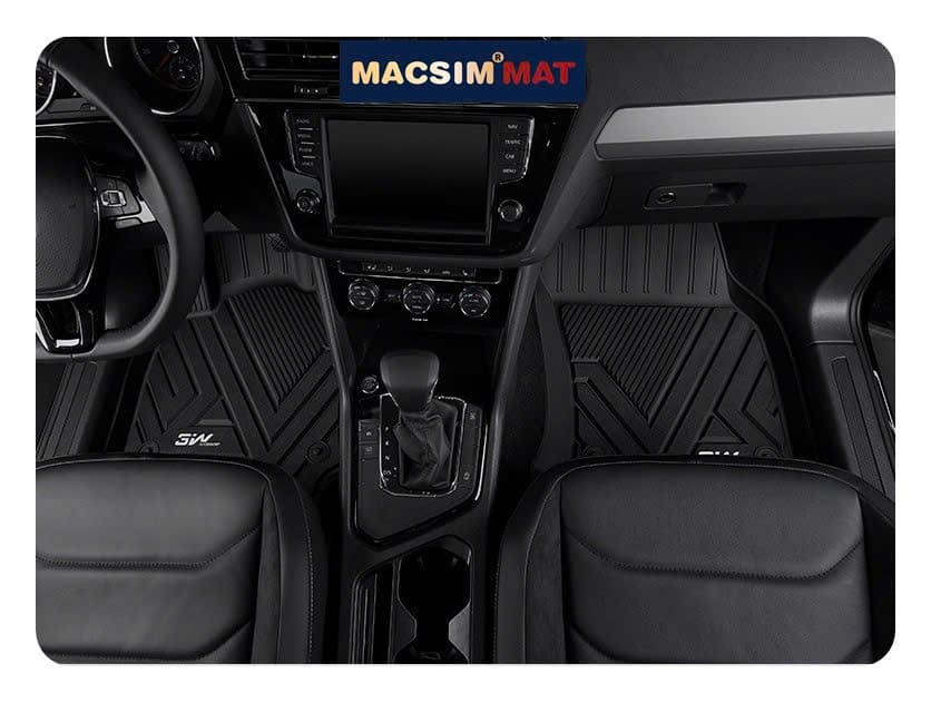 Thảm lót sàn ô tô VOLKSWAGEN TOUAREG 2019+ Macsim 3W