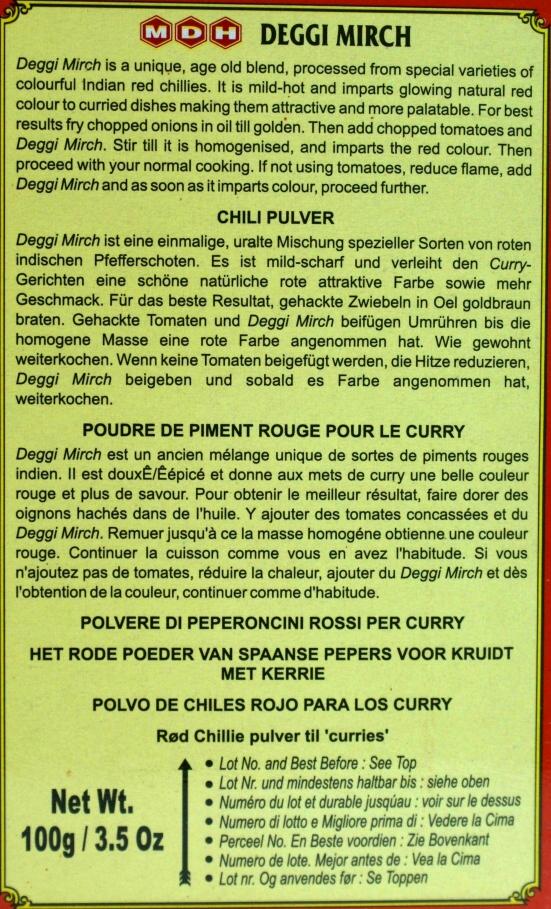 Mdh Deggi Mirch