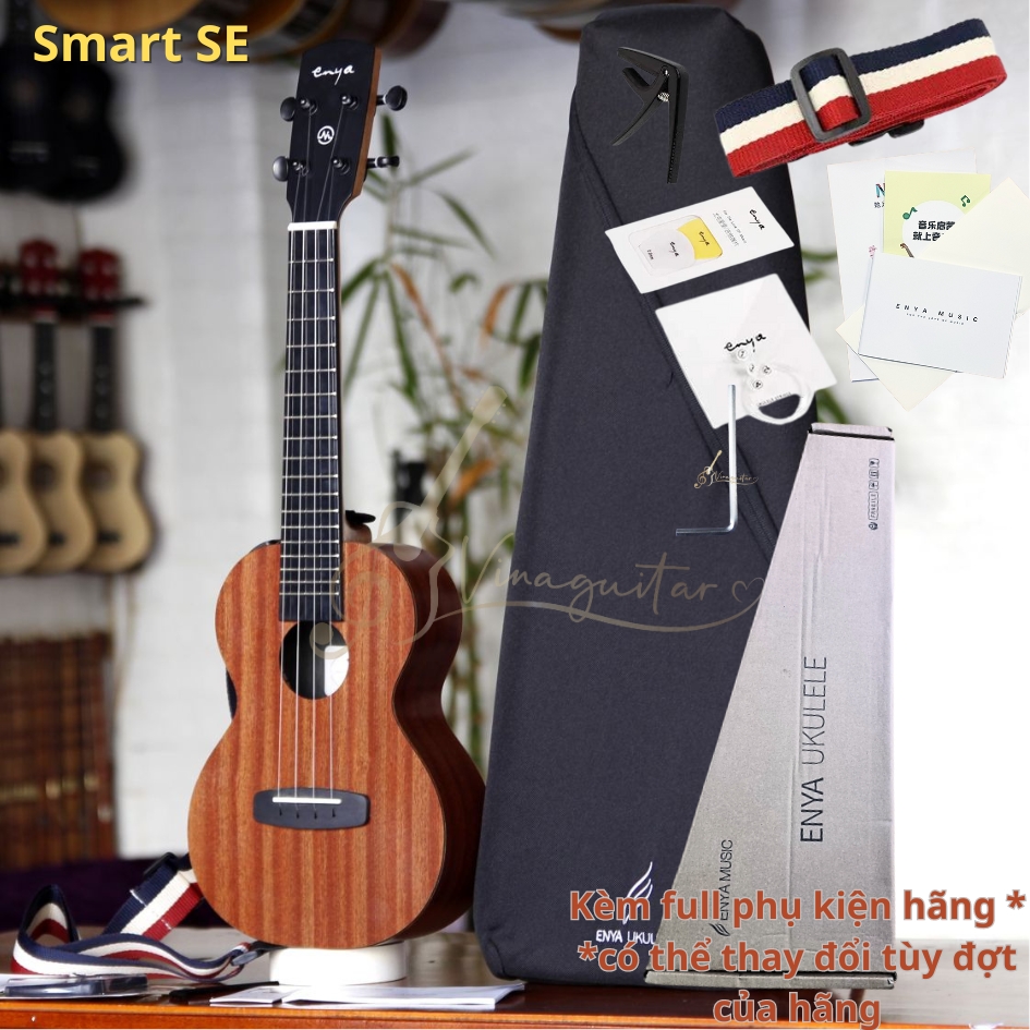 dan-ukulele-concert-enya-smart-se-ukulele-thong-minh-chinh-hang-go-koa-hpl-kem-d