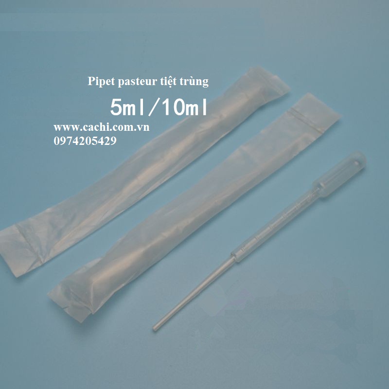 Pipet pasteur 10 ml TQ tiệt trùng