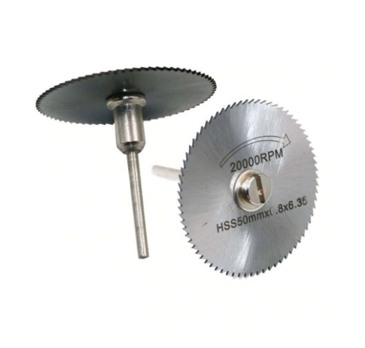 Lưỡi cưa hợp kim 35mm + trục nối 3mm (bộ)