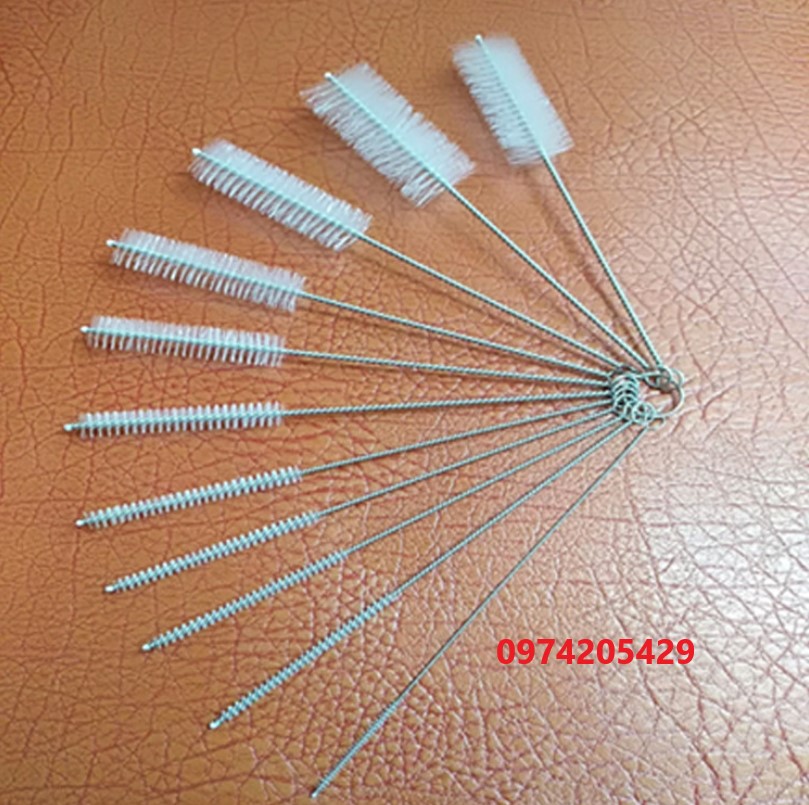 Bộ chổi cọ rửa các cỡ khác nhau - Bộ 10 size