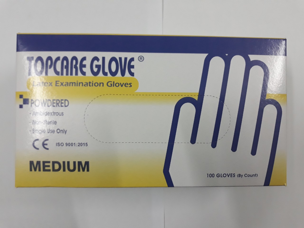 Găng tay Topcare/ Malaysia( 500 đôi/ thùng) size M