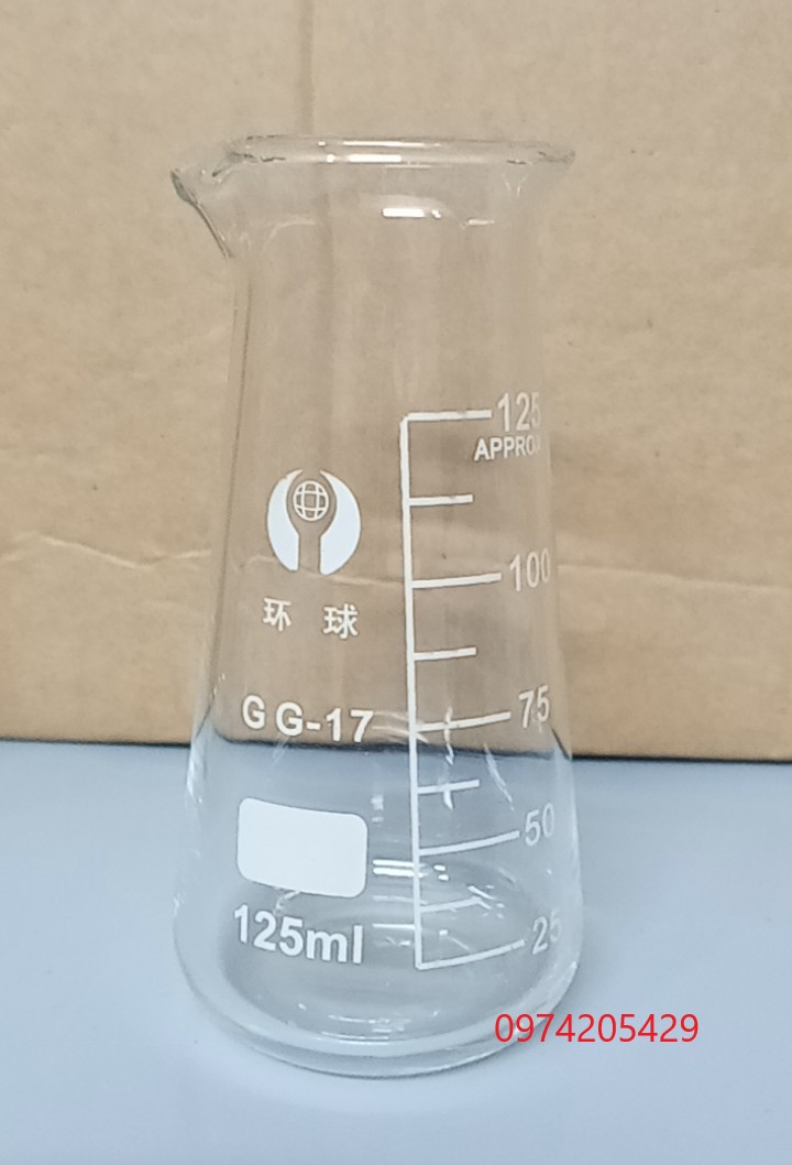 Cốc thủy tinh cao thành 125ml