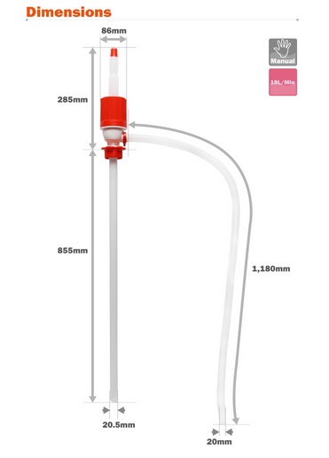 Bơm chất lỏng từ phi DP 25