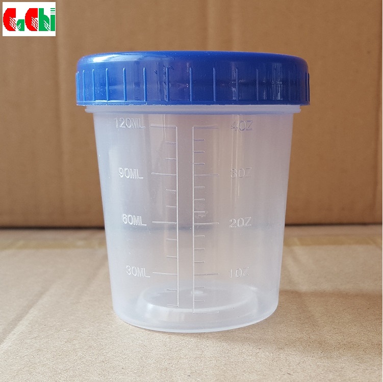 Cốc nhựa đựng mẫu 120ml - TQ