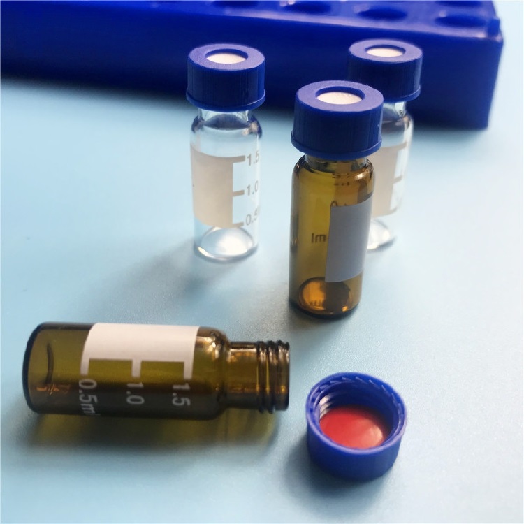 Lọ thủy tinh 2 ml - nâu dùng cho máy sắc ký (cái)