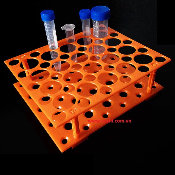 Giá đựng ống ly tâm 15-50 ml (cam)