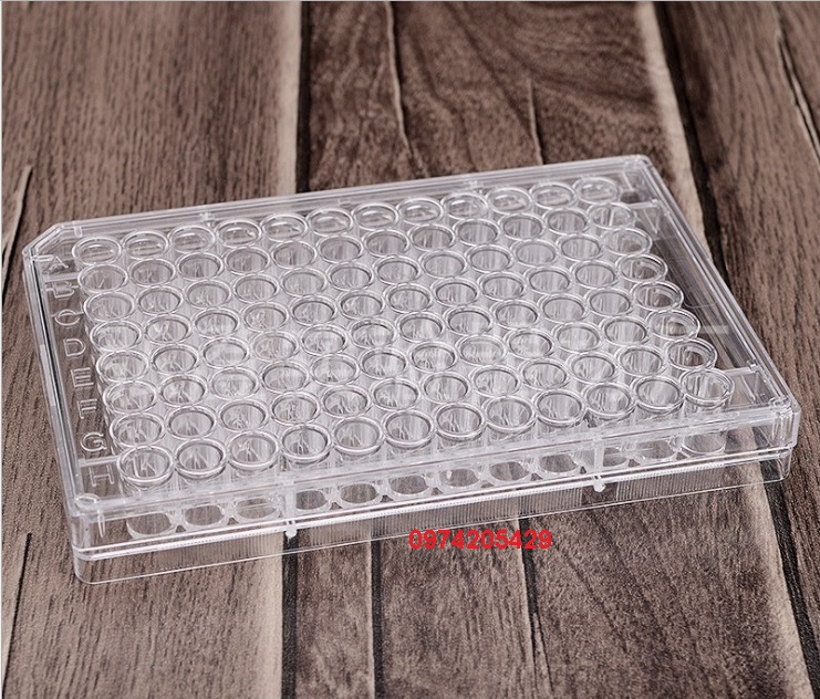 Đĩa nhựa 96 giếng đáy V, có nắp