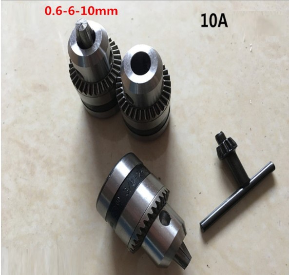 Đầu mang ranh 10A kẹp mũi khoan 0.6-10mm (bộ)