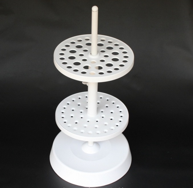 Giá pipet dạng xoay màu trắng