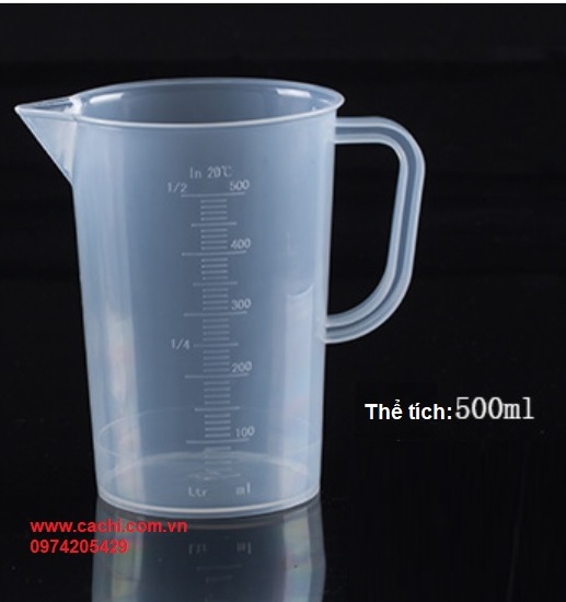 Ca nhựa 500 ml - TQ