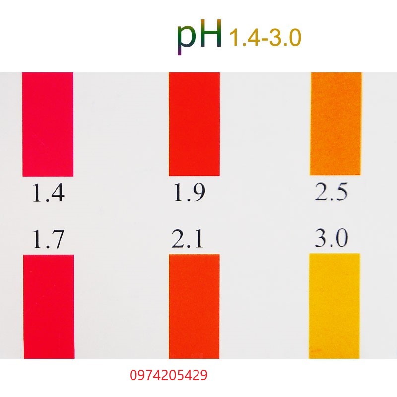 Giấy đo pH 1,4-3 của Newstar dạng tệp