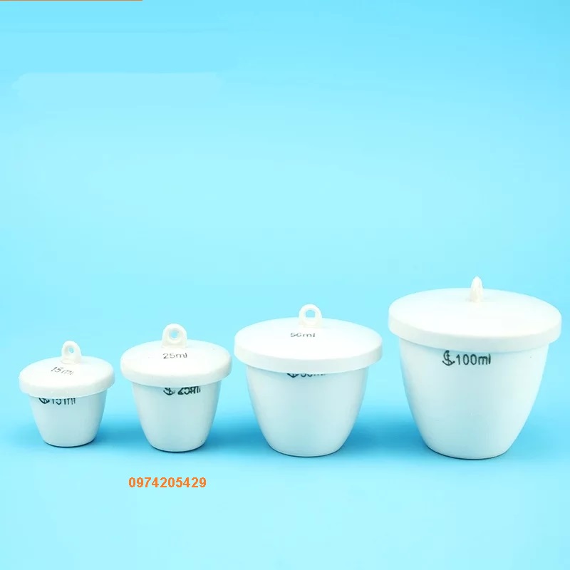 Chén nung bằng sứ thể tích 150ml