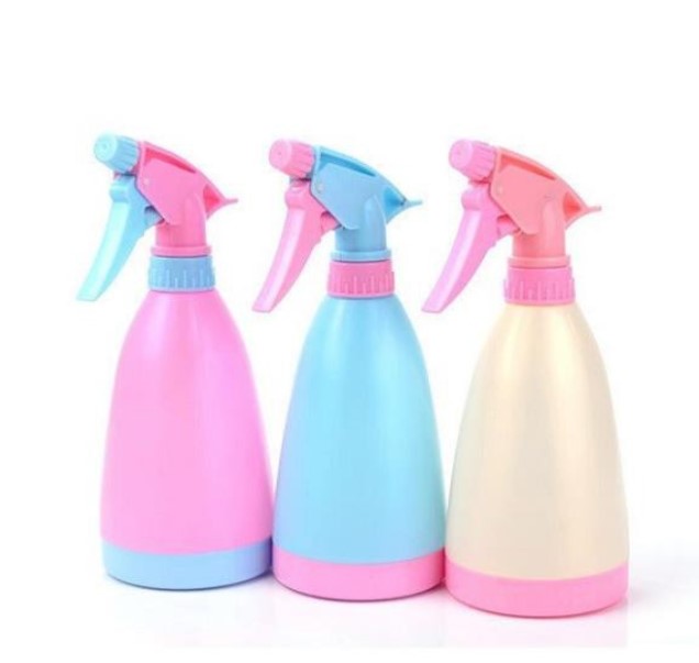 Chai xịt cồn 500ml màu xanh hồng