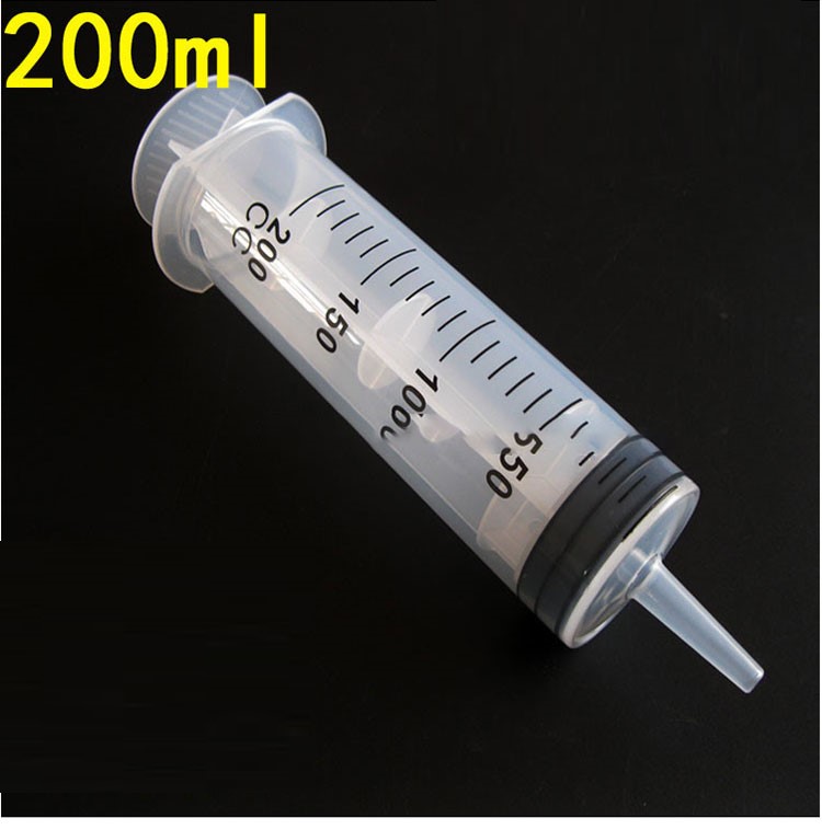 Xi lanh nhựa 200ml