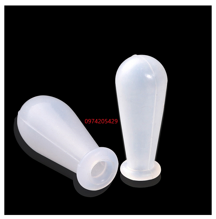 Bóp silicon cho pipet pasteur thủy tinh 2ml