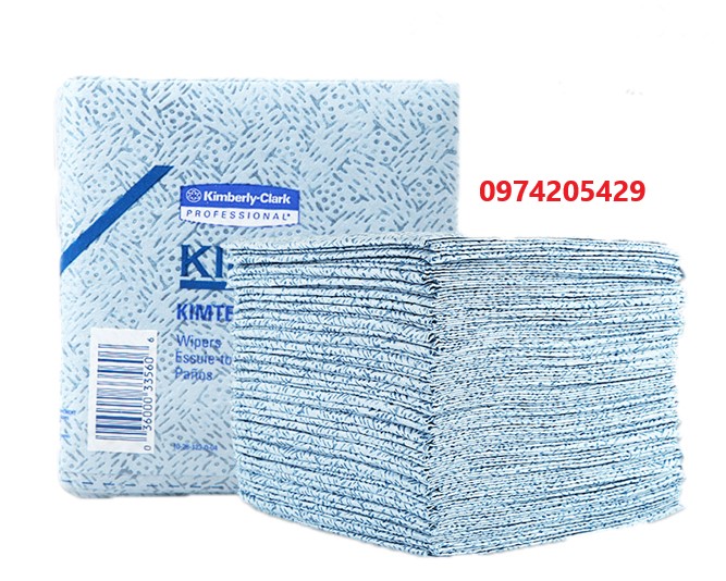 Giấy lau dầu wypall - 35560 (kimtech - 33560) (gói 66 tờ)