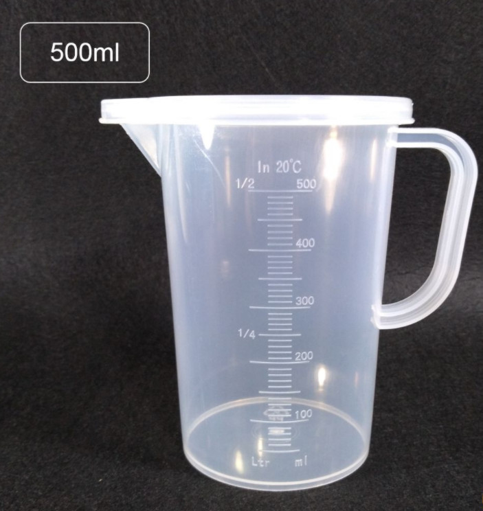 Ca nhựa có nắp 500ml