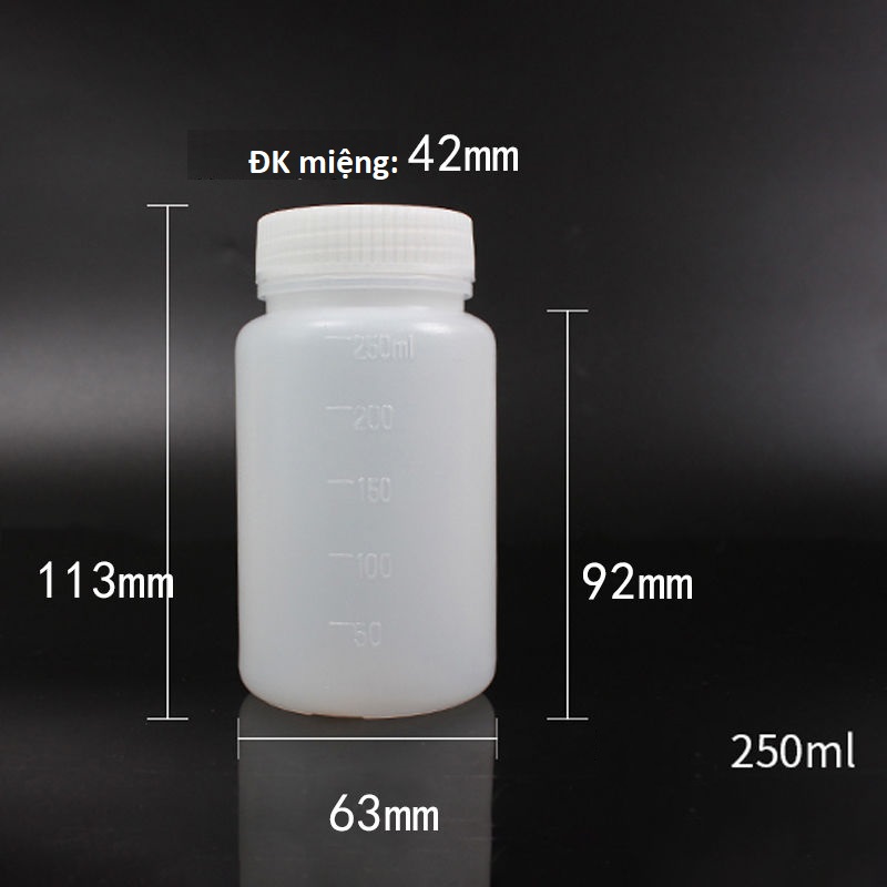 Bộ 5 Chai nhựa 250ml MR-TQ