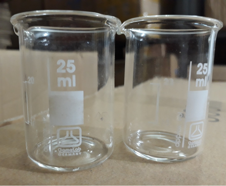 Cốc thủy tinh 25ml - Gamalab