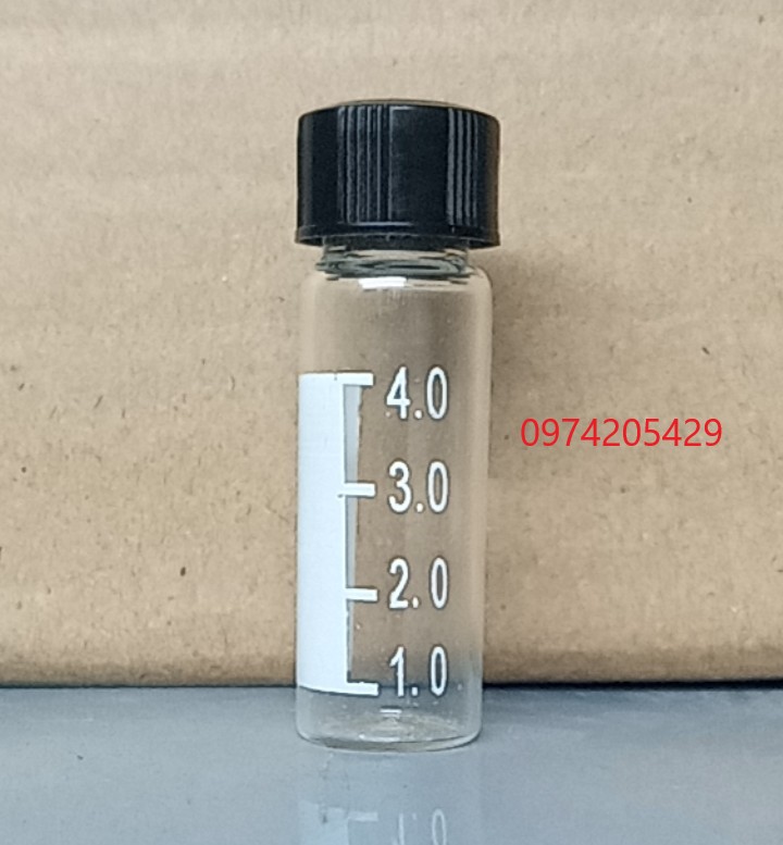 Lọ thủy tinh 4ml chia vạch