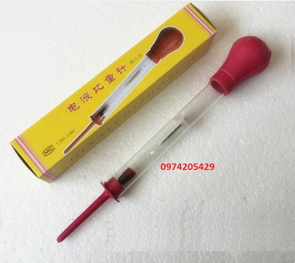 Tỷ trọng kế đo acid dải 1.100-1.300