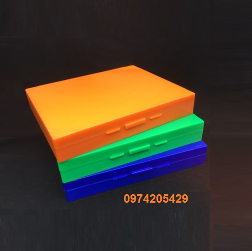 Hộp tiêu bản 100 vị trí (hộp đựng lam kính)