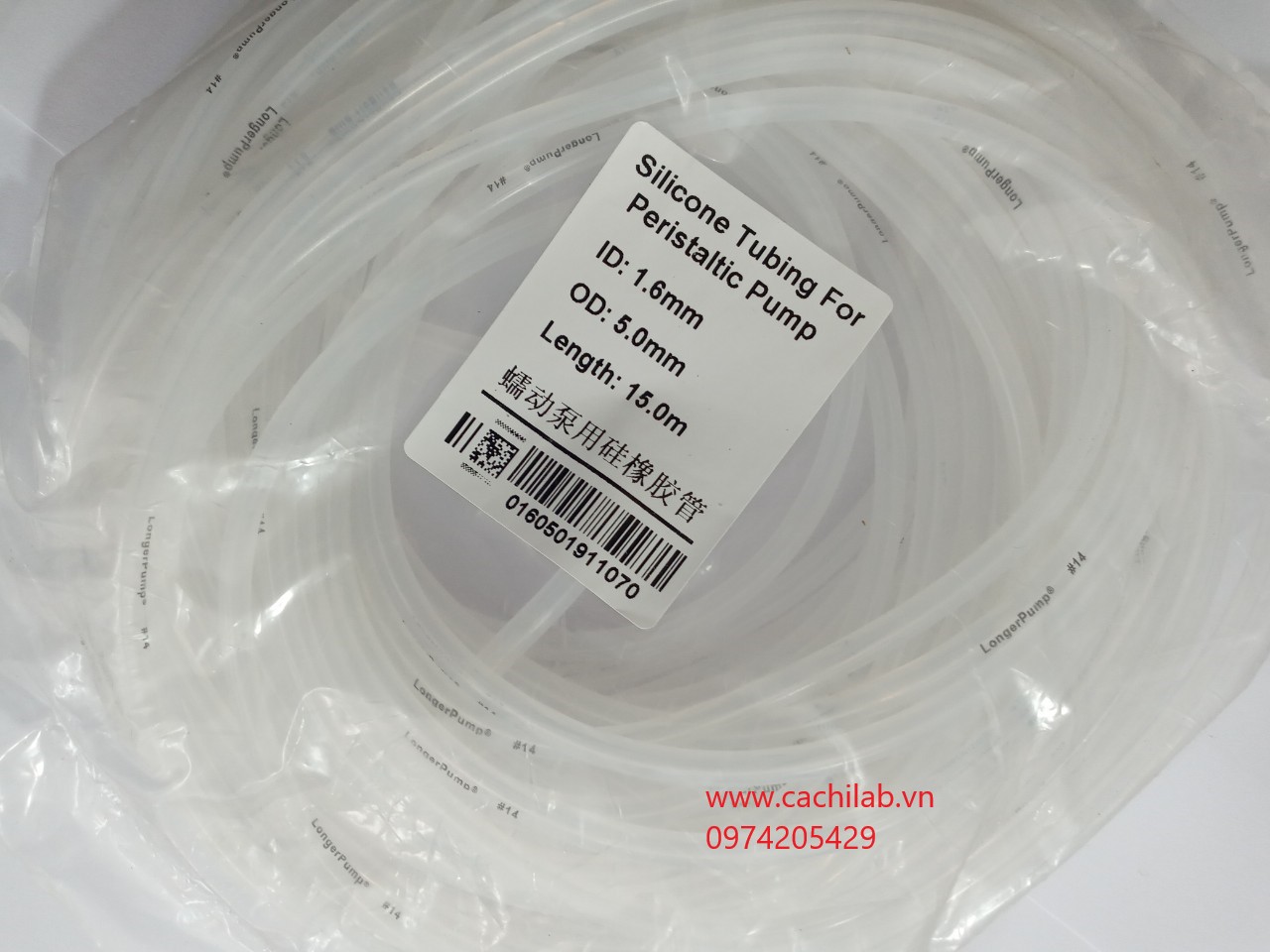 Silicon # 14 - LongerPump (cuộn 15 mét)