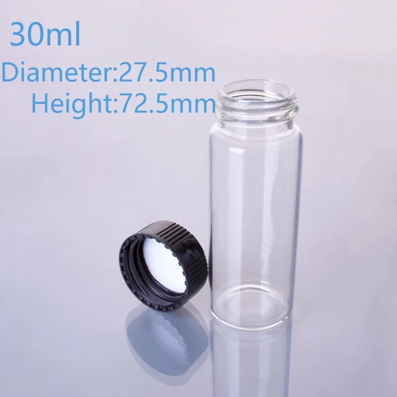 Bộ 100 Lọ thủy tinh 30ml (trắng)