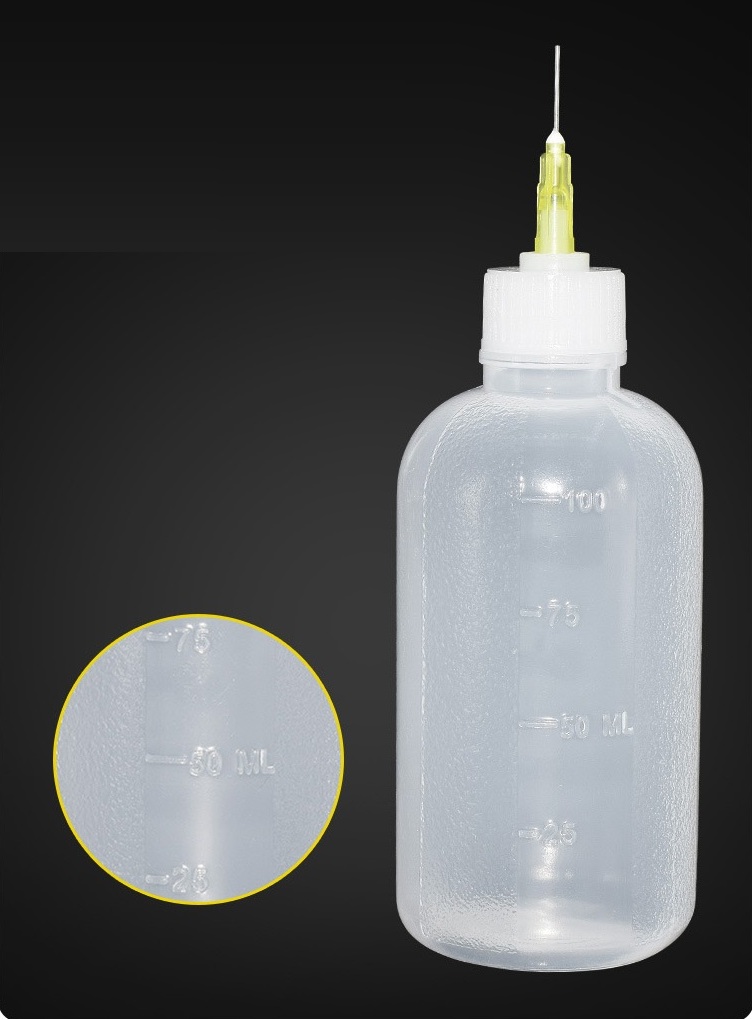 Bộ 4 cái Lọ đựng dung dịch đầu kim 100ml