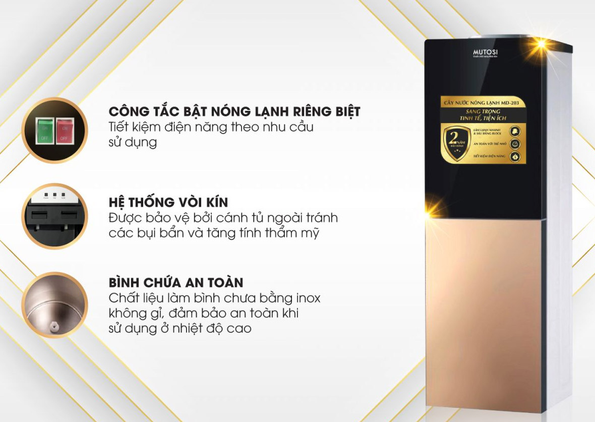 Mutosi MD-203 chính hãng