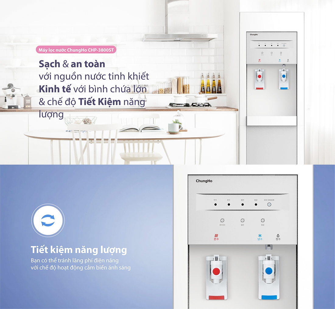 Máy lọc nước ChungHo Iguassu Digital Hàn Quốc