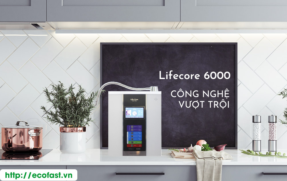 Máy lọc nước điện giải ion kiềm Lifecore 6000