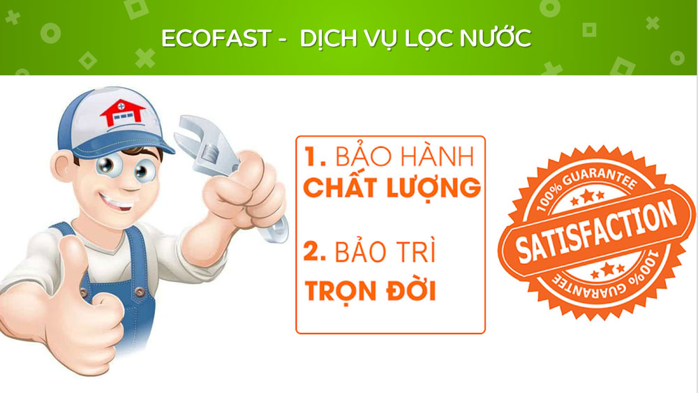 Dịch vụ máy lọc nước Ecofast