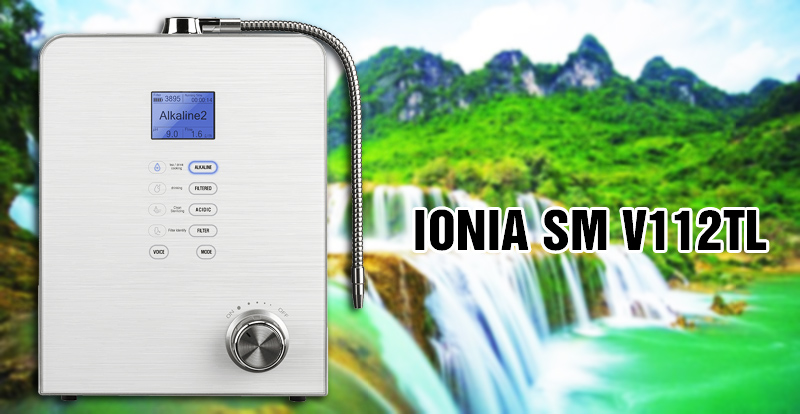 Máy lọc nước điện giải ion kiềm SM V112TL by Ionia