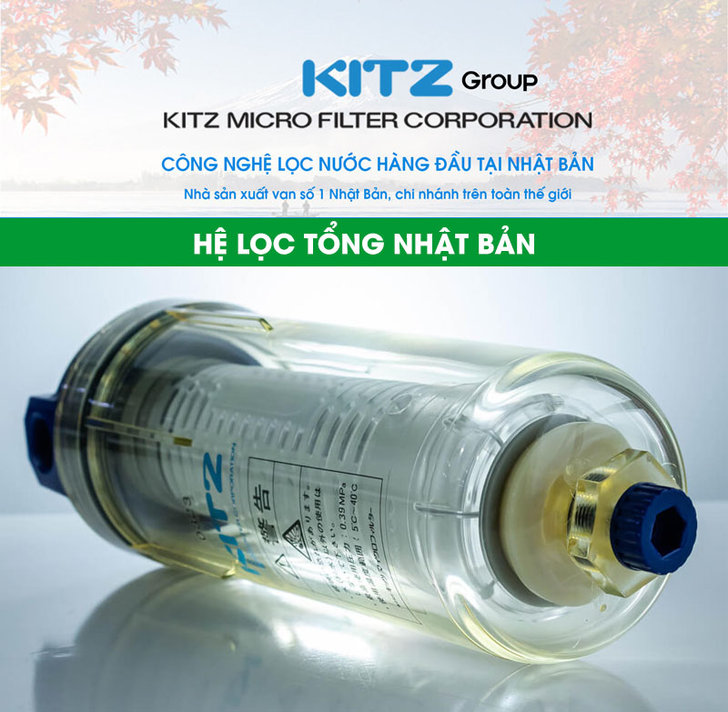 Hệ lọc tổng đầu nguồn KITZ AUH-TR-1