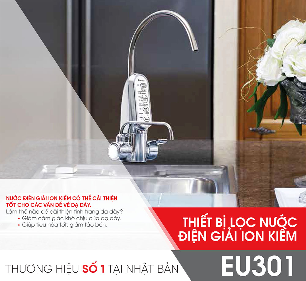 Máy điện giải ion kiềm Cleansui EU301