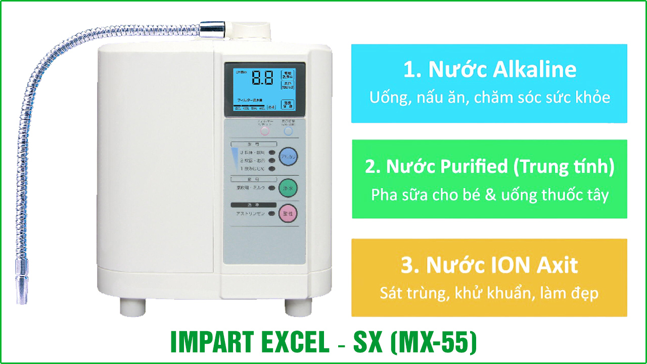 Máy lọc nước Excel–SX (MX-55)